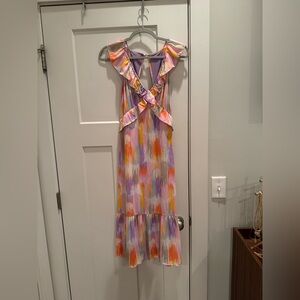 Collective Concepts Multicolor Striped Dress